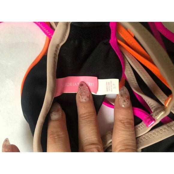 VS Victoria's Secret Triangle Bikini Top S - Picture 3 of 3